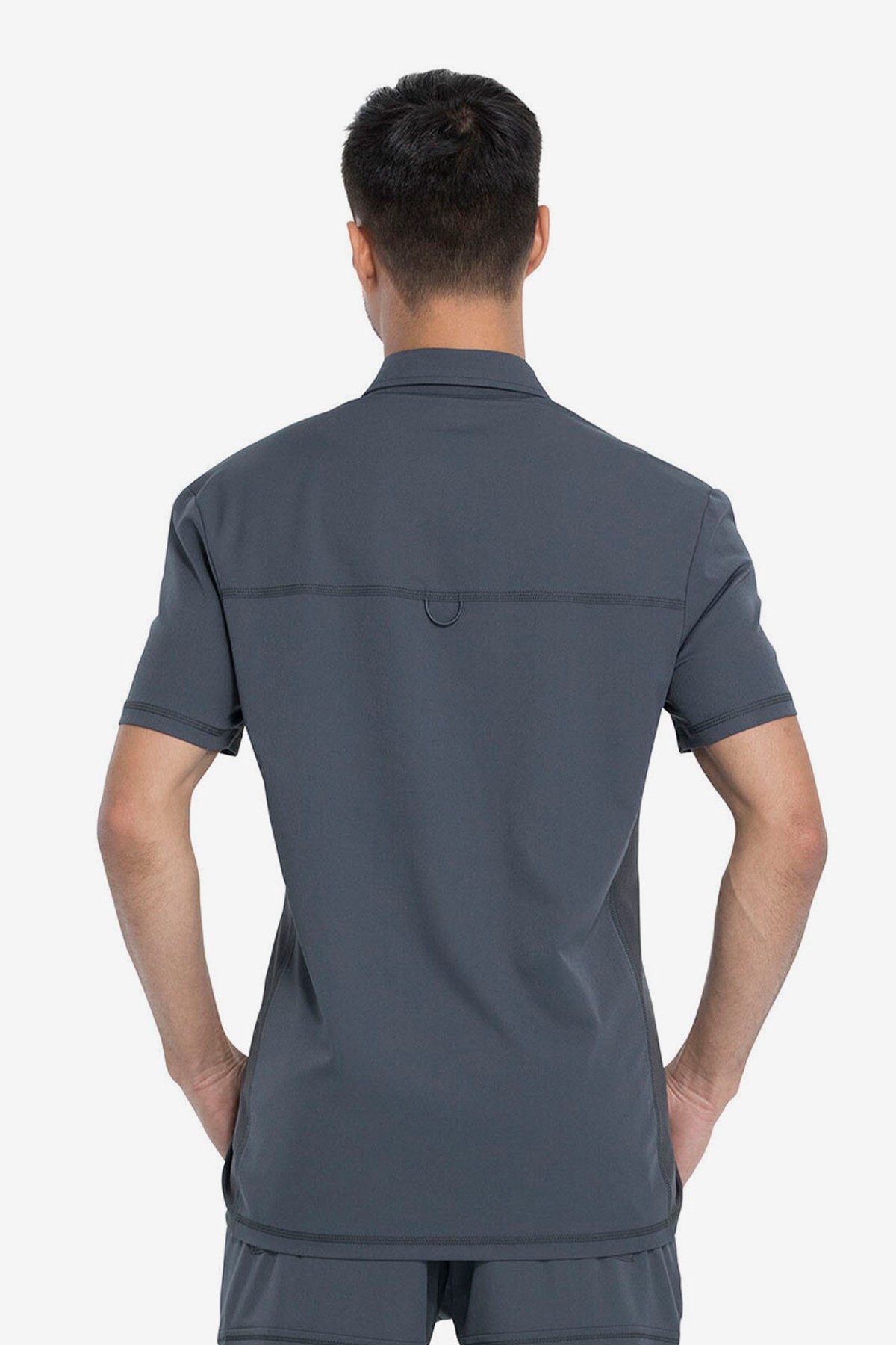 Топ медицинский мужской Dickies DK820, серый, S
