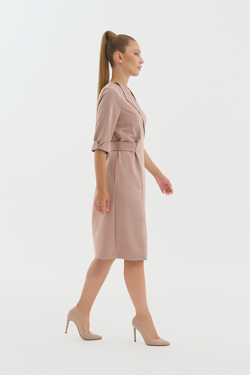 Халат-платье Тезис TZ150, латте, 42