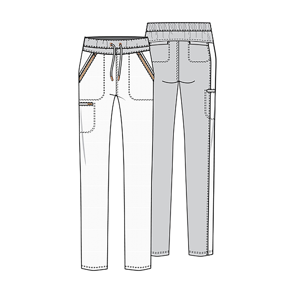 Брюки женские Cherokee CK055, синий,3XL