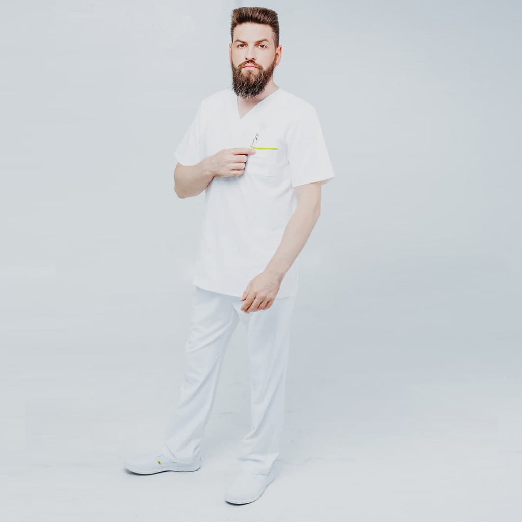 Туника мужская 245 Vermont, R150 белый, S