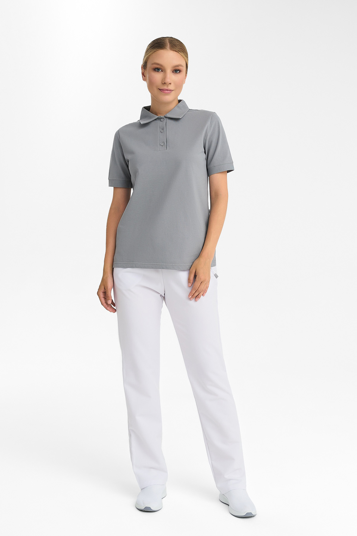 Поло женское Тезис TZ050, серый, 52