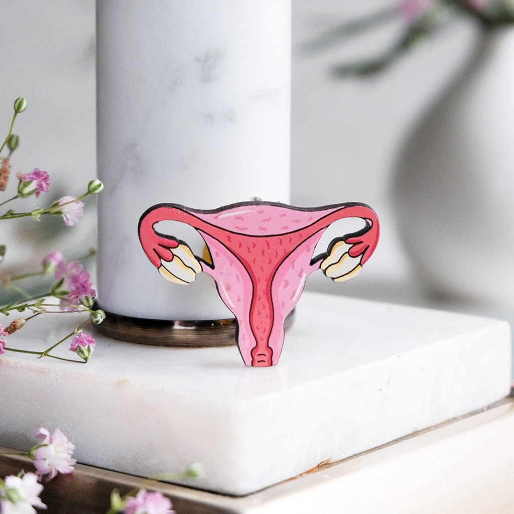 Значок "Маточка с бутонами"