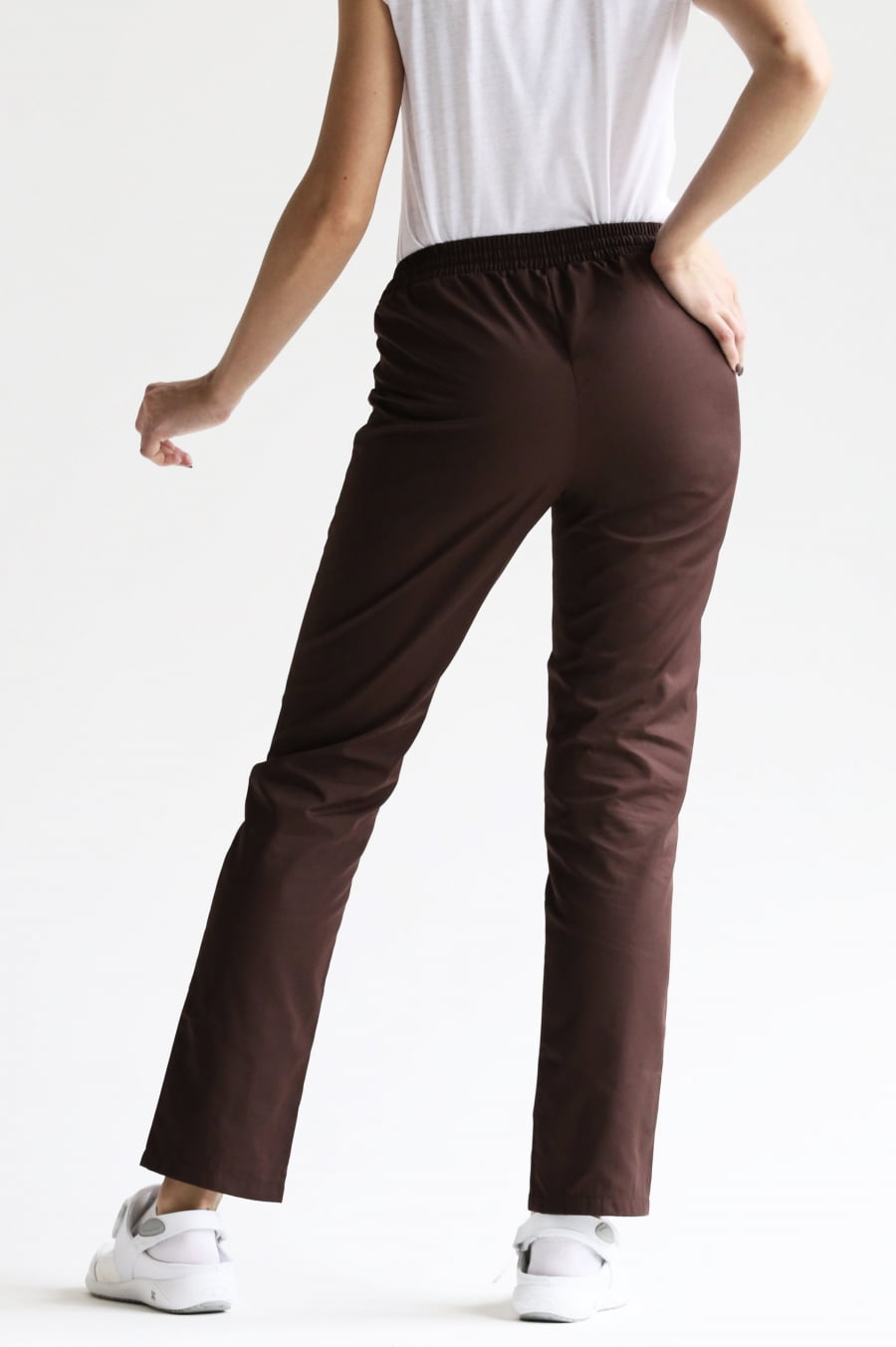 Брюки женские «Комфорт», шоколад, 54