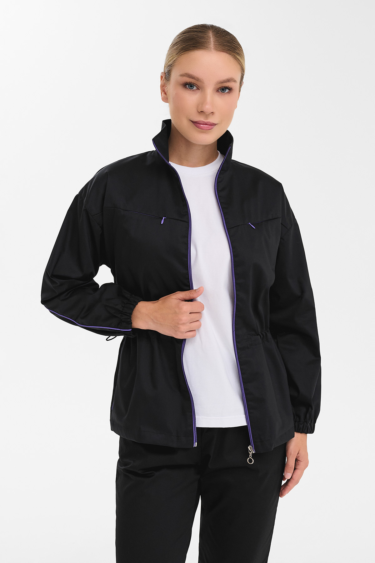 Куртка женская Тезис TZ339, tensa, черный, 48