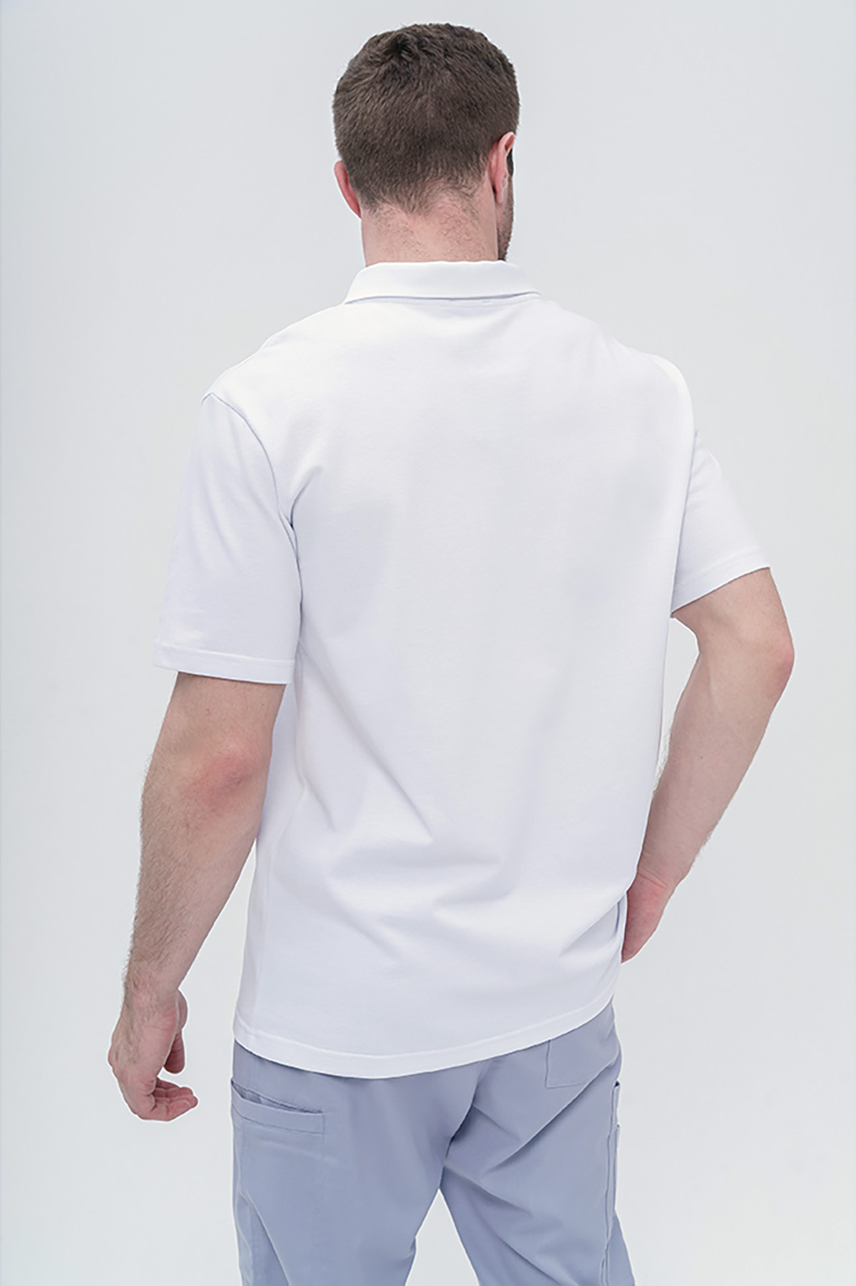 Поло мужское Osstem, белый, 50