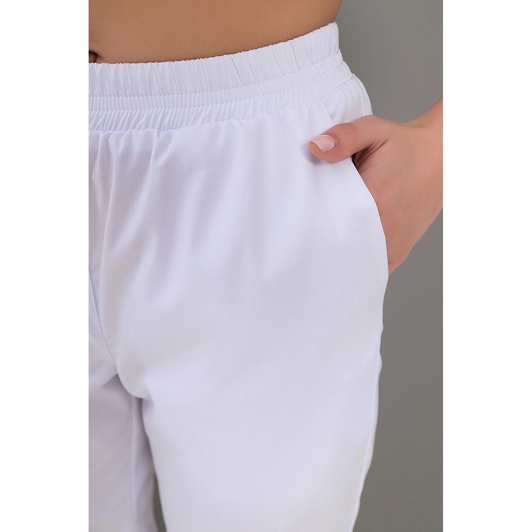 Брюки медицинские женские 1-20-01-0, белый, 50
