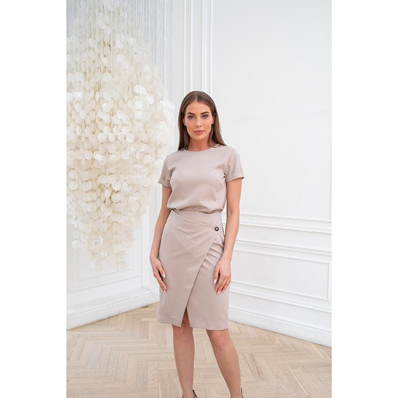 Юбка Dr. Nice «Beauty», бежевый,52