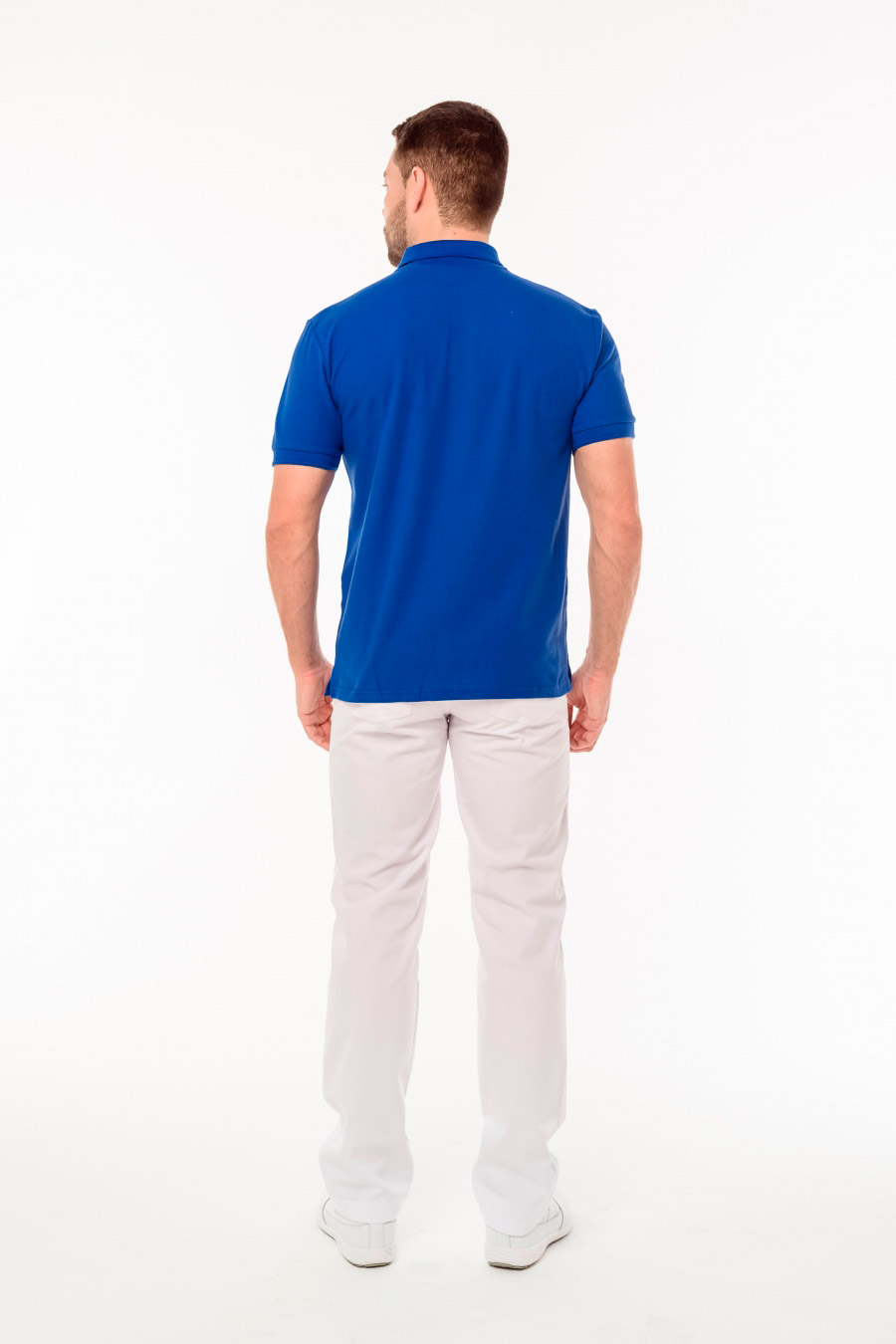 Поло мужское, василек, 54