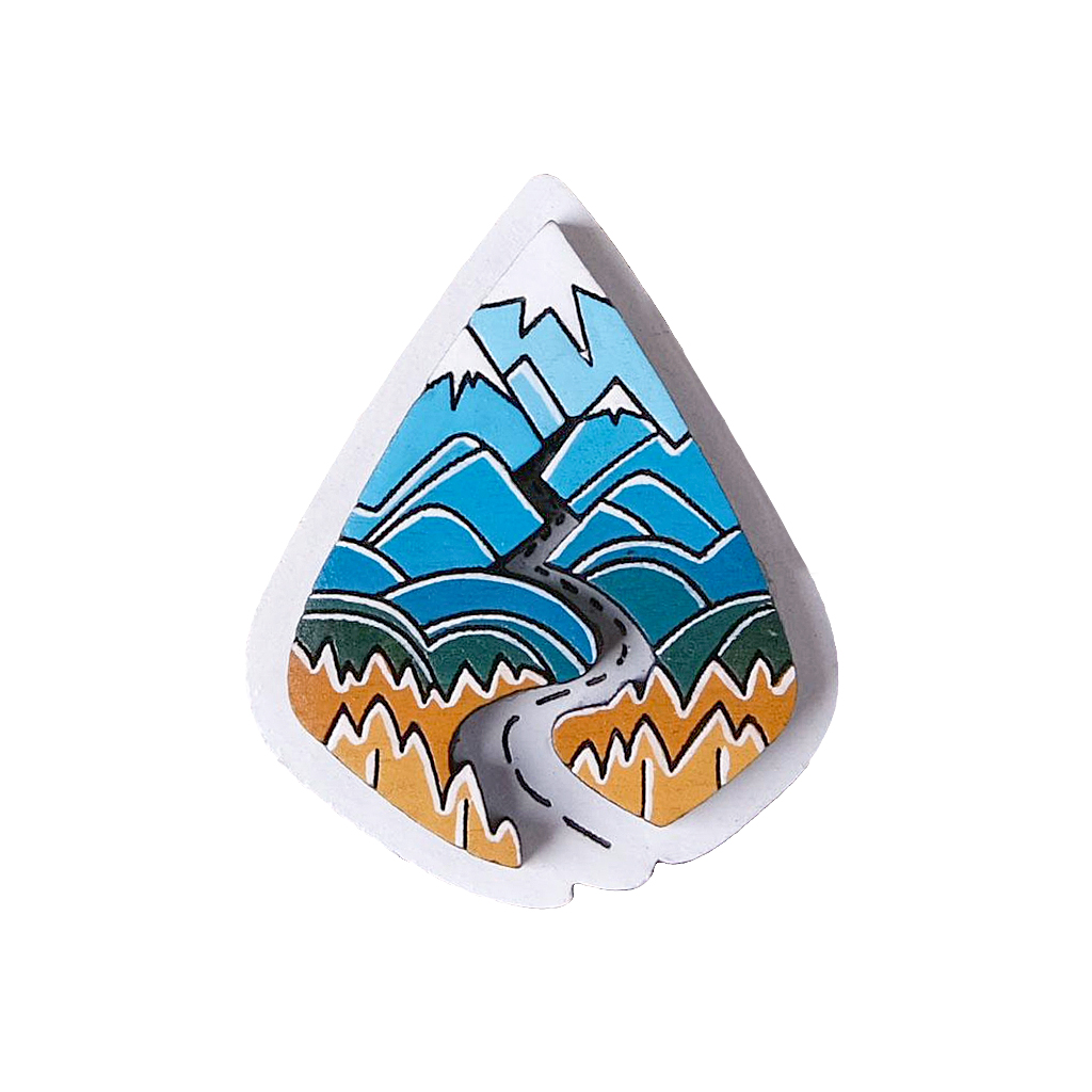 Значок "Путешествие в горы"