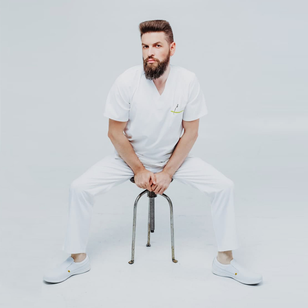 Туника мужская 245 Vermont, R150 белый, S