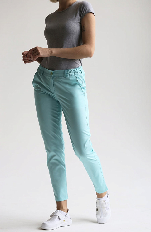 Брюки женские «NEW», мята, 46