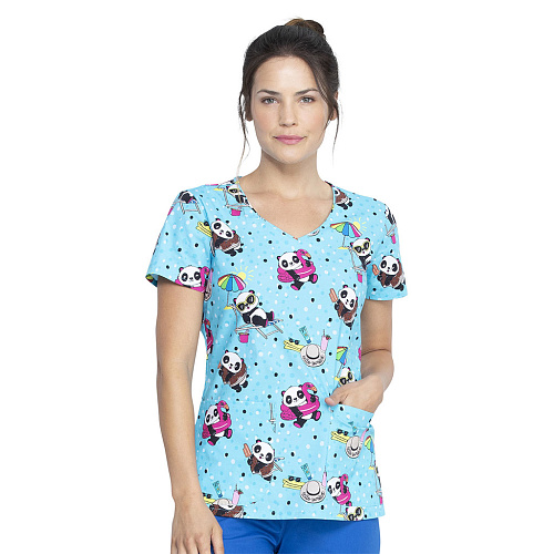 Топ женский Dickies DK700, с пандами, XS