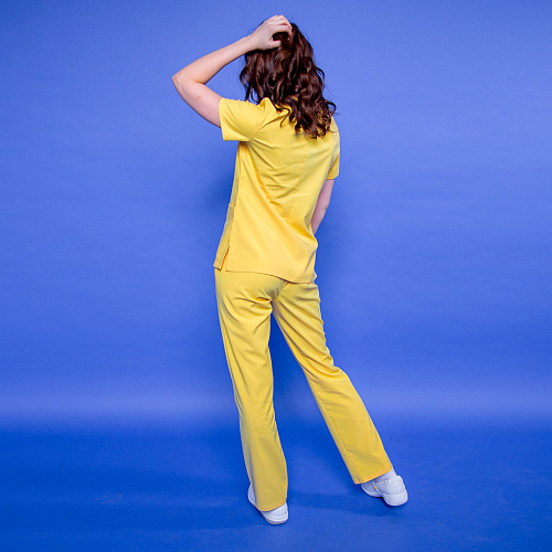 Брюки женские, R126 лимонно-желтый, S