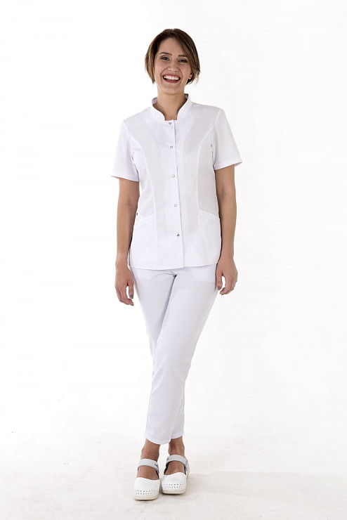 Блуза женская «Сандра», белый, 44