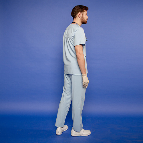 Брюки мужские, R132 светло-голубой, XXL