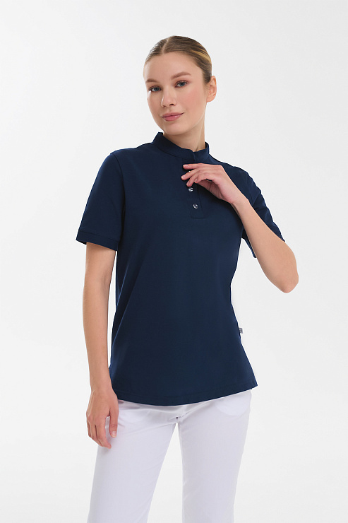 Поло женское Тезис TZ060, темно-синий, 52