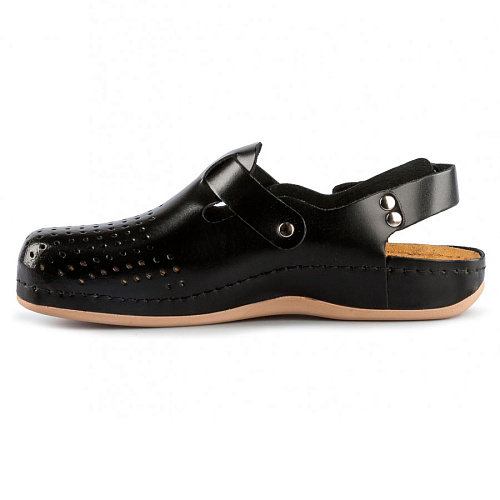 Тапочки-сабо Леон 701М, мужские, черный, 42