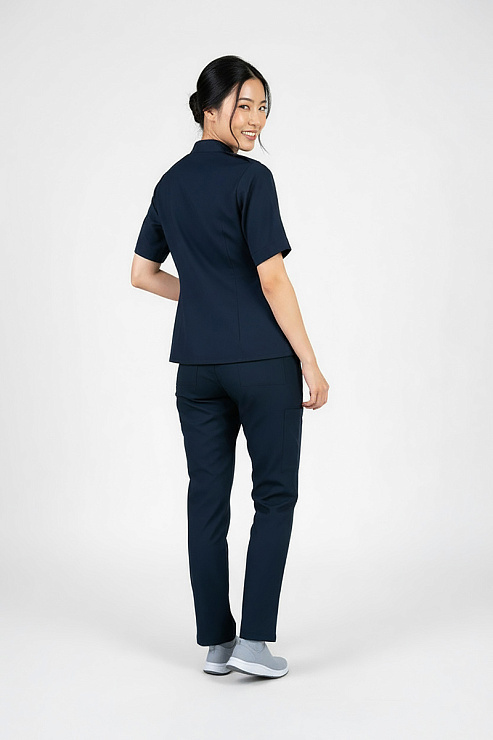 Брюки женские Тезис TZ310, темно-синий, 52