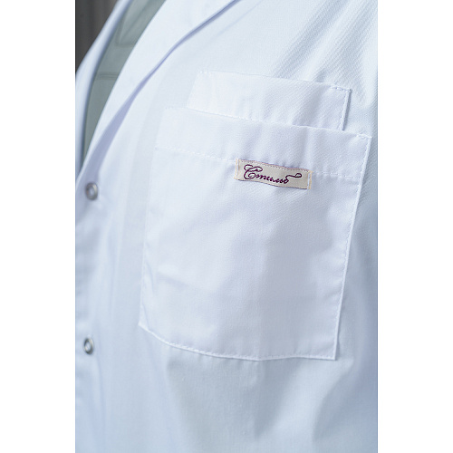 Халат мужской 234СД, белый, 56