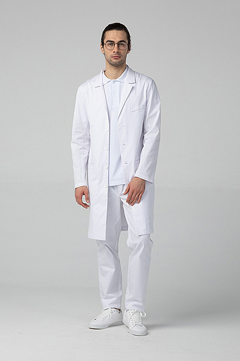 Халат мужской Dr. Nice, белый, 48