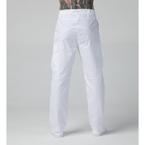 Брюки мужские Dr. Nice с карманами, белые, 48