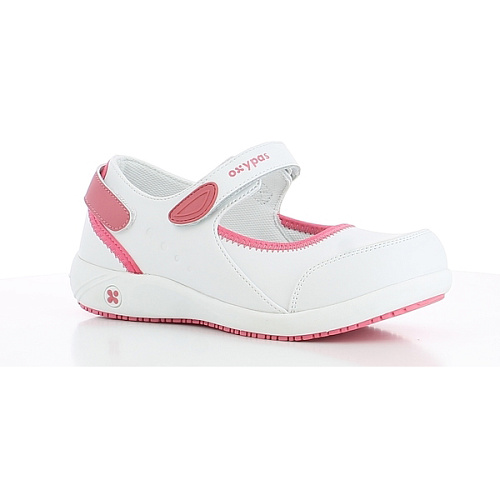 Туфли OXYPAS Nelie, белые c розовым, 38