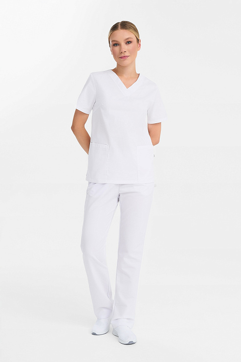 Брюки женские Тезис TZ315, unica, белый, 56