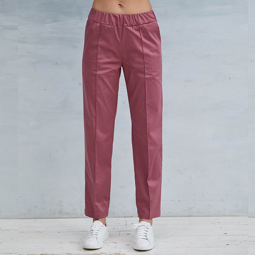 Брюки женские Dr. Nice «ШОВ», пыльно-розовый, 50