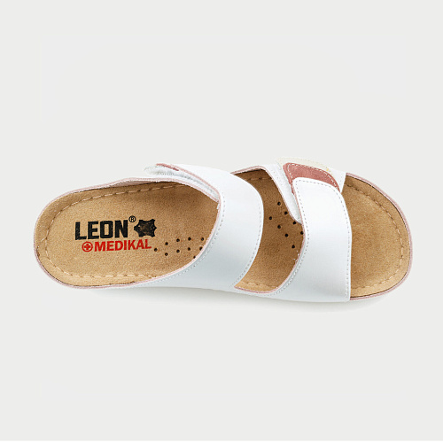 Сабо женские Леон MED904, белый, 40