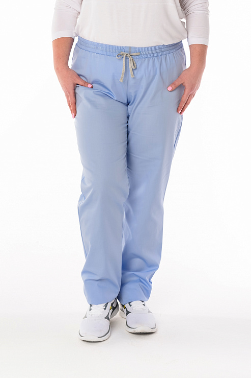 Брюки женские «Комфорт», голубой, 42