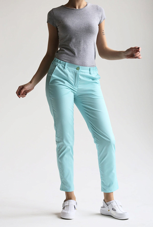 Брюки женские «NEW», мята, 46