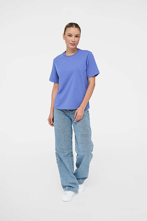 Футболка женская Тезис TZ111, сиреневый, 48-50