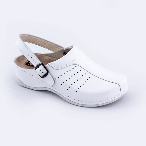 Сабо MUBB Comfort 739, женские, белый, 39