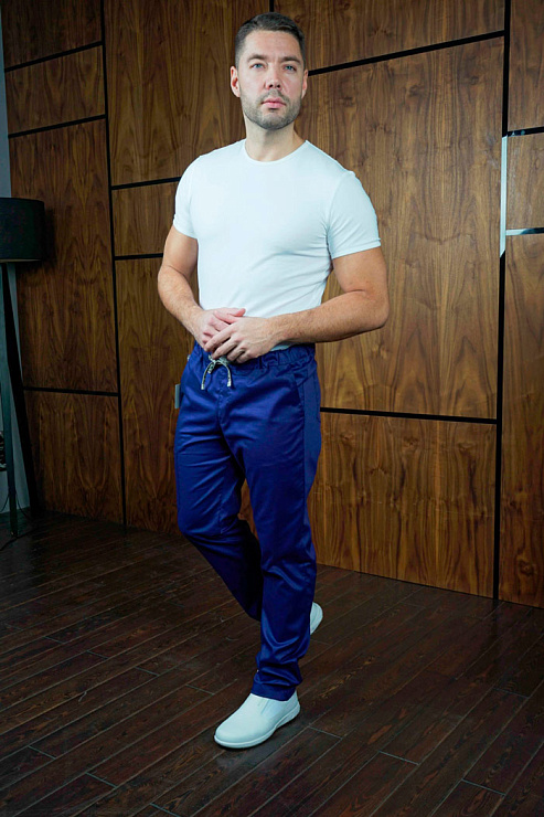 Брюки мужские «Софт», синие, 50