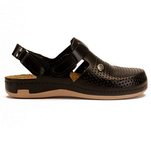 Тапочки-сабо Леон 951, женские, черные, 39