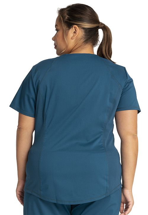 Топ женский Cherokee WW601, сине-зеленый, XL