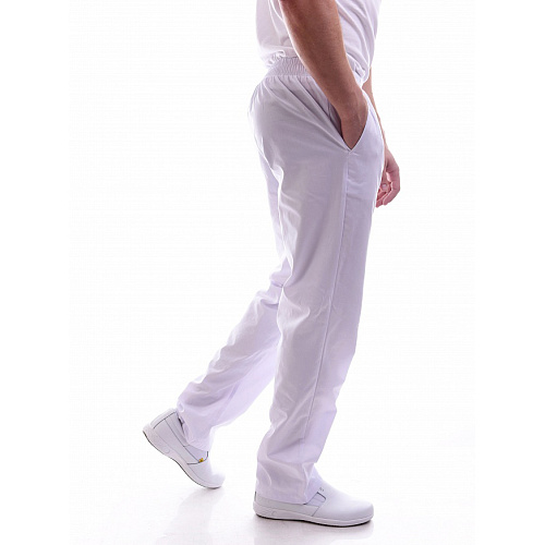 Брюки мужские «Комфорт М», белые, 108/XXL
