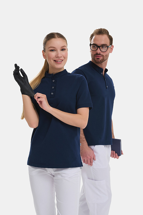 Поло мужское Тезис TZ560, темно-синий, 52