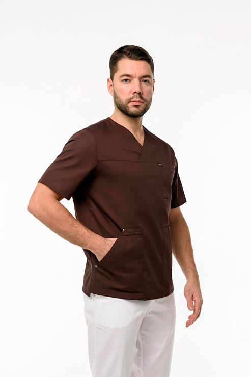 Блуза мужская «Шоколад», 48