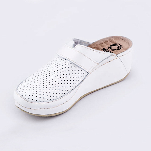 Сабо MUBB Comfort Gel Massage 6001, женские, белый, 36