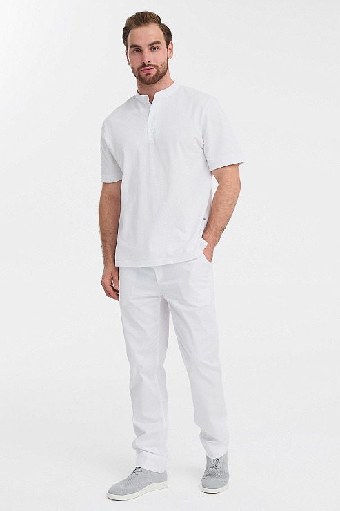 Поло мужское Тезис TZ560, белый, 48