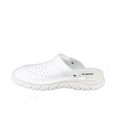 Тапочки-сабо «Vlado», мужские, белые, 41