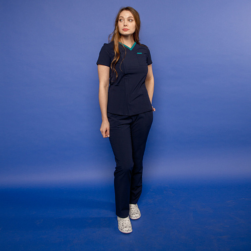 Туника женская 268 California, R173 синий индиго, XL