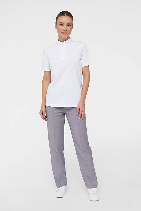 Брюки женские Тезис TZ325, серо-бежевый, 54