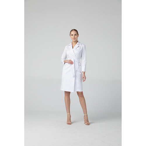 Халат женский Dr. Nice, белый, 52