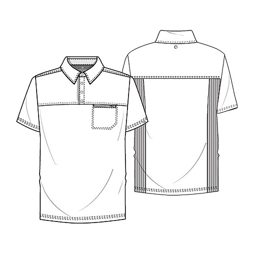 Топ мужской Cherokee CK825A, серый, M