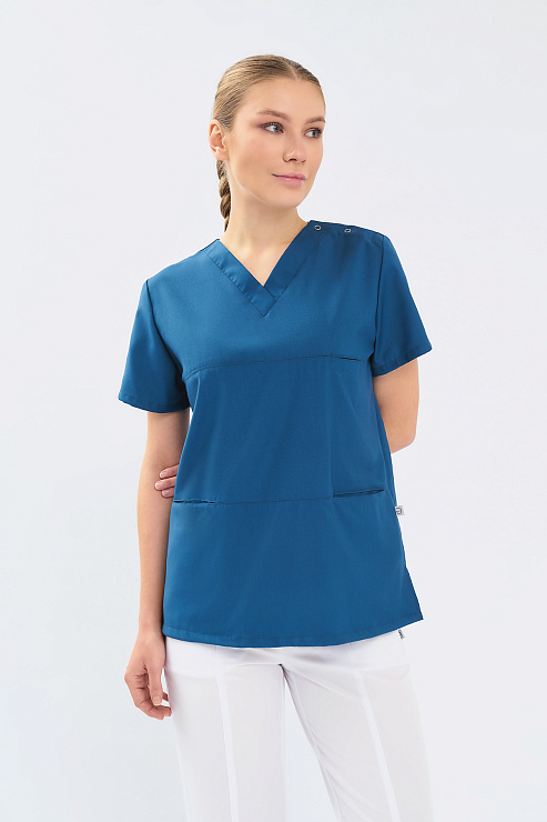 Туника женская Тезис TZ300, синий, 40