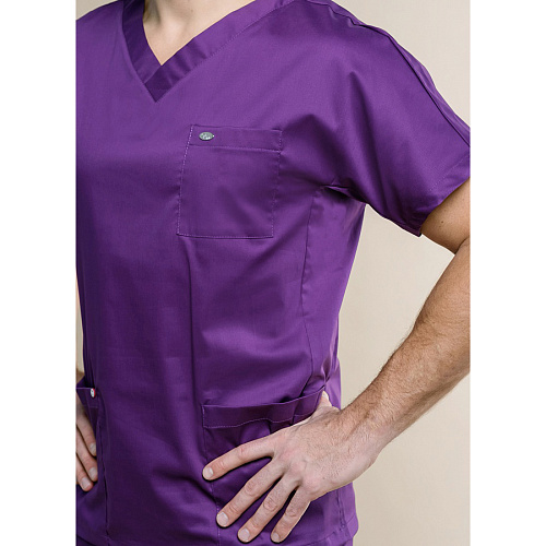 Блуза мужская «Крош», фиолетовый, 52