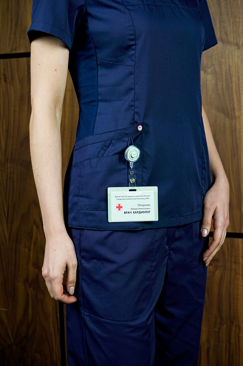 Блуза женская «Лапки», с трикотажной вставкой, 52