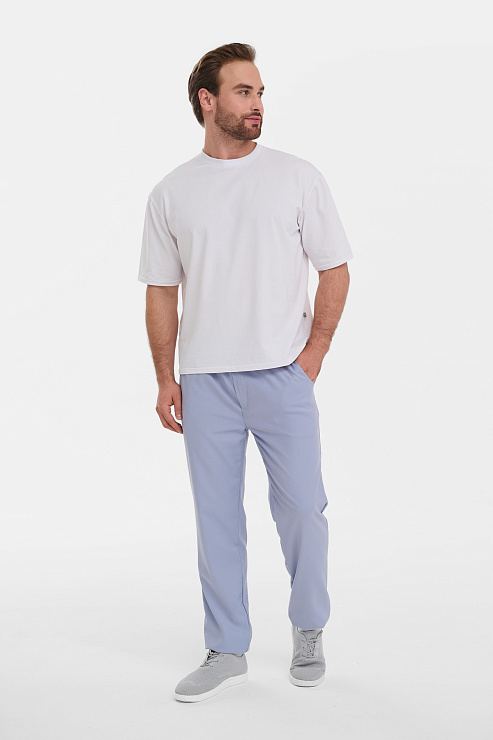 Футболка мужская Тезис TZ510, белый, 54-56